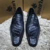 Mauri High Quality Italian Loafer Shoe - Blue